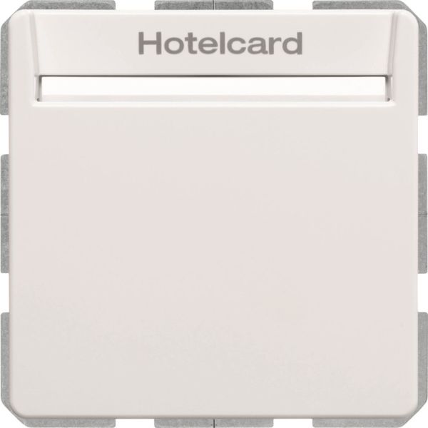 Hager 16406099 Hotellikorttikytkin Q.1 valkoinen