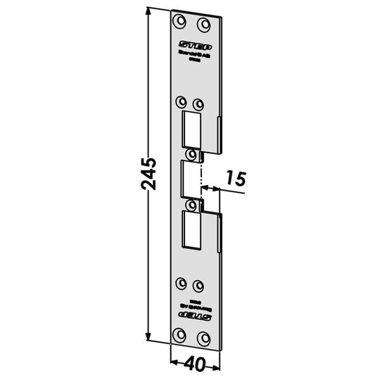 STEP ST6505 Tolppa malliin STEP 60 Silent 15 mm