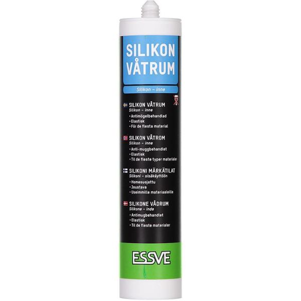 ESSVE Våtrum Silikonia Vaaleanharmaa, 300ml