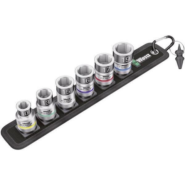 Wera Zyklop C 1 Hylsysarja pitotoiminnolla, 1/2"
