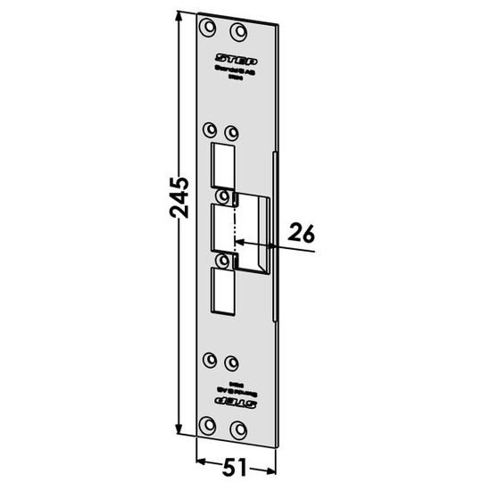 STEP ST6510 Tolppa malliin STEP 60 Silent 26 mm
