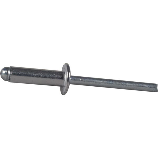 ESSVE 62235 Vetoniitit Ø4,8 mm, alumiini/teräs, kupukanta 4,8 x 6 mm, 475 kpl