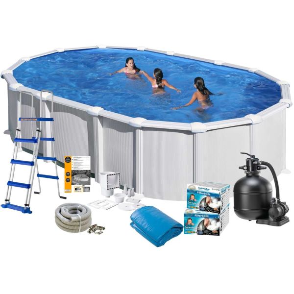 Swim & Fun 2724 Allaspaketti 7,3 x 3,75 x 1,32 m, 28 217 l