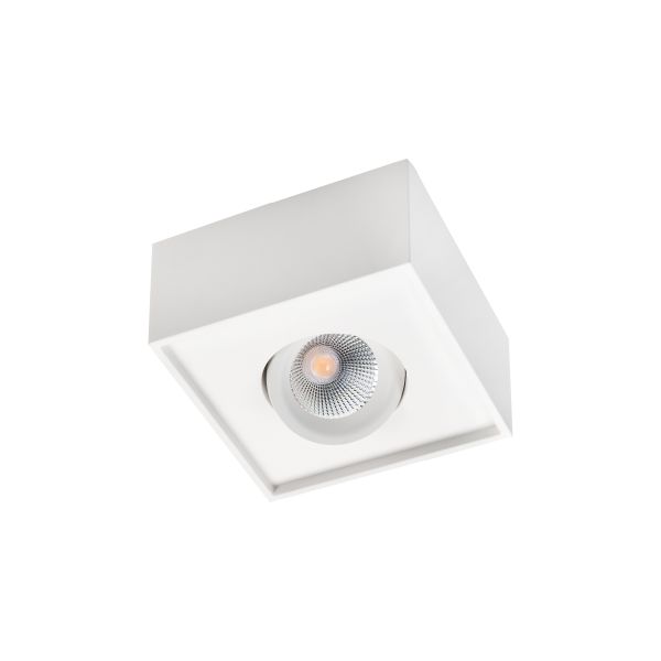 SG Armaturen Cube Lux Downlight-valaisin 7 W, 540 lm valkoinen