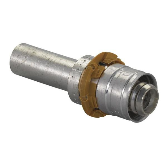 Uponor 1873699 Puristusliitin sileä pää