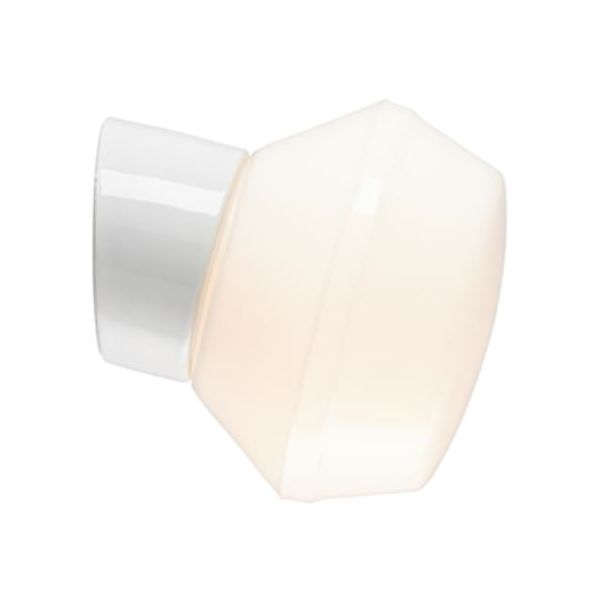 Ifö Electric 6095-800-10 Seinävalaisin valkoinen, viisto, IP20, LED