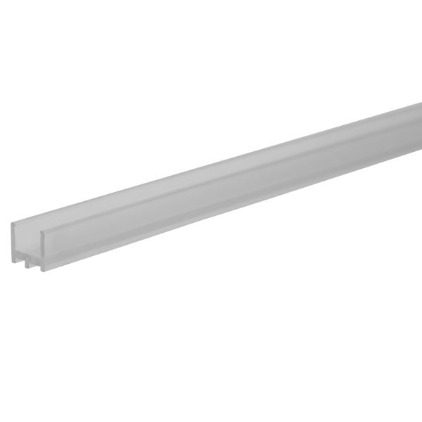 Hide-a-Lite 7503635 Profiili 2 m, läpinäkyvää muovia