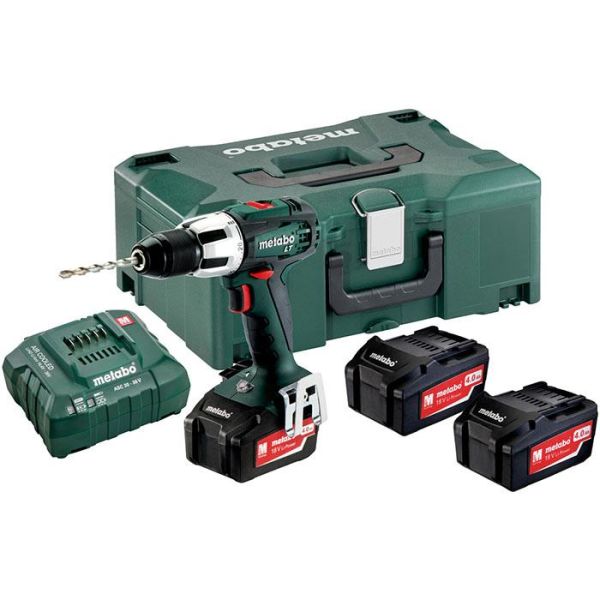 Metabo SB 18 LT Set Iskuporakone sis. laukku, 4,0 Ah akut ja laturin