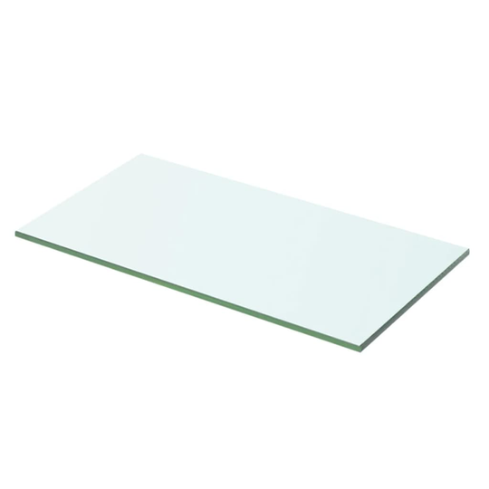 vidaXL Hyllypaneeli Kirkas lasi 50x20 cm