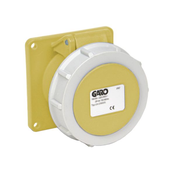 Garo UIV 416-4 S Paneelin ulostulo IP67, 5-napainen, 16A Keltainen, 4 h