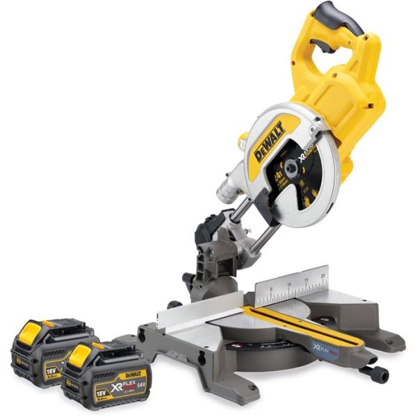 Dewalt DCS777T2 XR FlexVolt Katkaisu- ja jiirisaha sis. akut ja laturin
