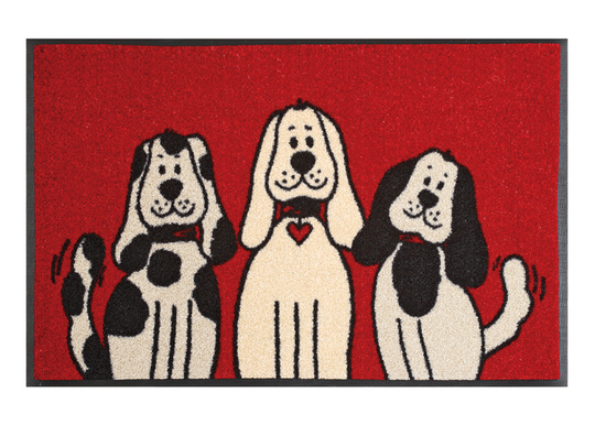 Matto THREE DOGS 50x75 cm
