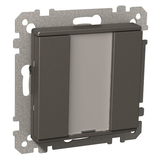 Schneider Electric Exxact KNX Painike 2 kanavaa Antrasiitti