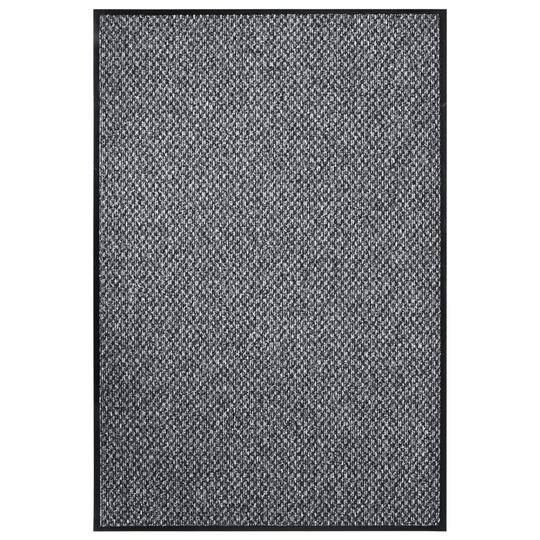 vidaXL Ovimatto harmaa 80x120 cm
