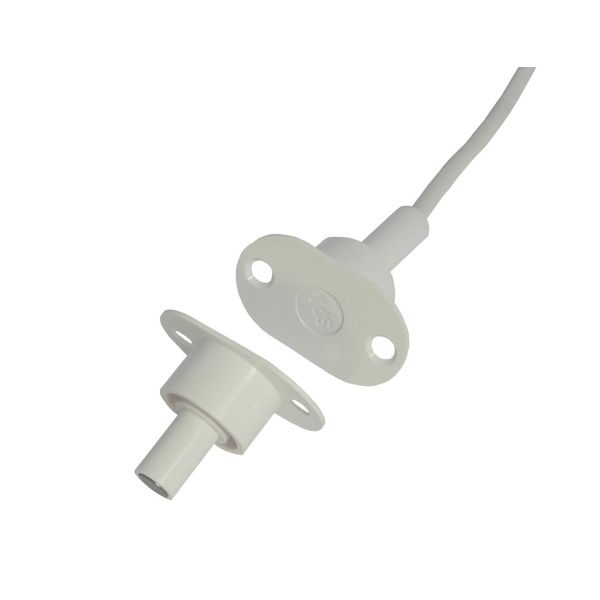 Alarmtech MC 370-S11 Turvakytkin 22 mm:n anturi, sisäänrakennettu Kaapeli 2 m