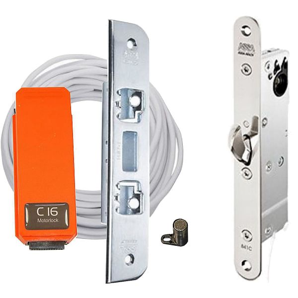 Axema VAKA 841C-35 Moottorilukkopaketti mukana päätylevy, magneetti ja kaapeli