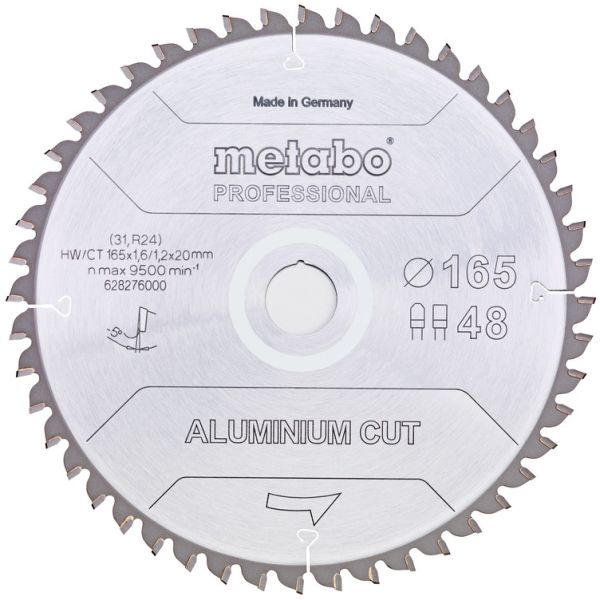 Metabo 628288000 Sahanterä 160x20 mm, 48T