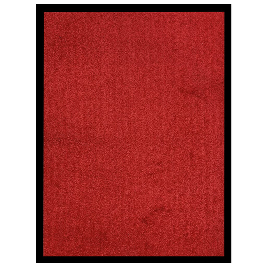 vidaXL Ovimatto punainen 40x60 cm