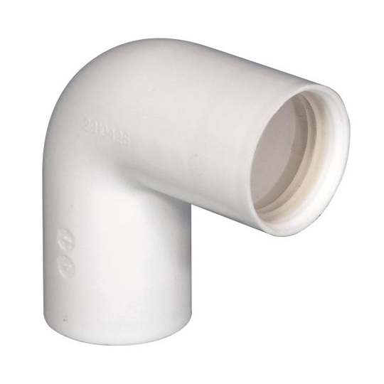 Purus 2910425 Taivutettu putki 90°, pistoliitin 32 mm