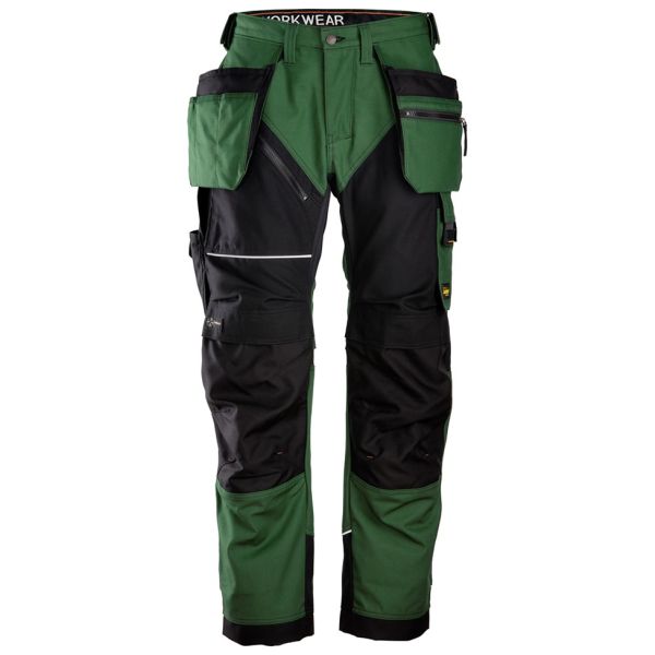 Snickers 6214 RuffWork Työhousut metsänvihreä 44