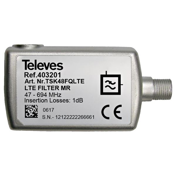Televes 403201 Suodatin kanaville 21-48