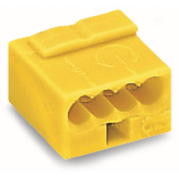 Wago 243-504 Kiristin 7 x 10 x 10 mm, 100 kpl/pakkaus Keltainen