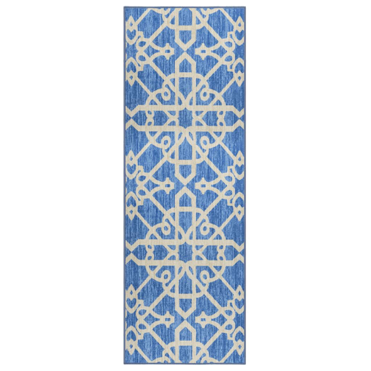 vidaXL Käytävämatto sininen 80x250 cm