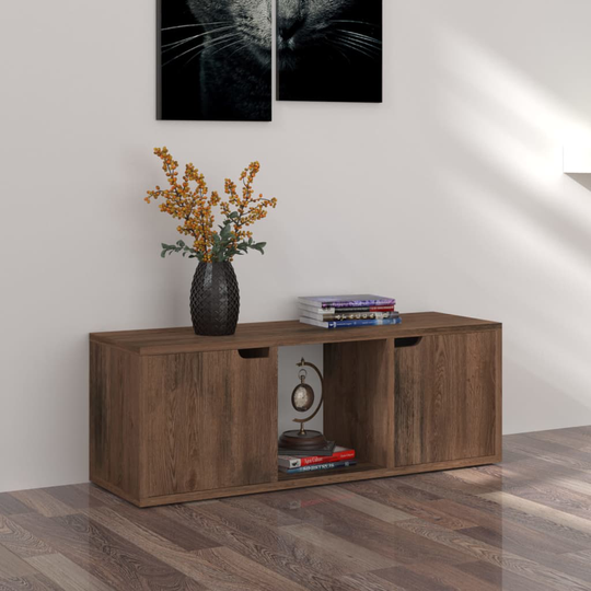 vidaXL TV-taso savutammi 88,5x27,5x30,5 cm lastulevy