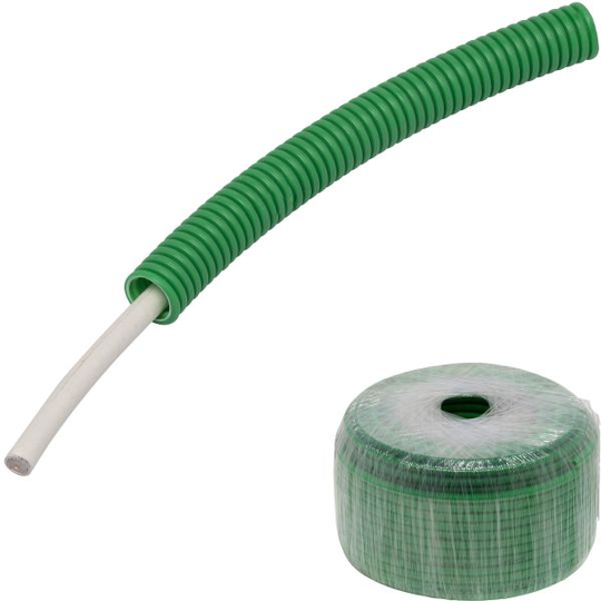 Pipelife KTV PowerFlex Koaksiaalikaapeli esireititetty, 1,0/4,8 mm², 16 mm x 100 m