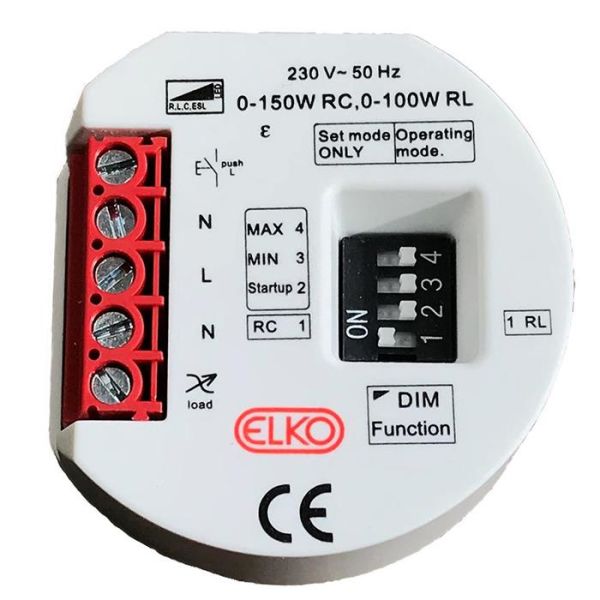 Elko 1363242 Rasiahimmennin 3-johdinta, 0-150 W LED