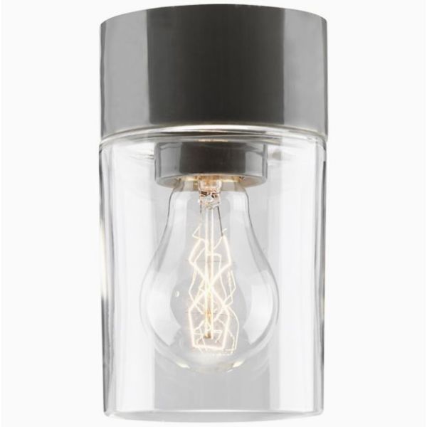 Ifö Electric Opus 100/175 Kattovalaisin IP44, E27, kirkas Harmaa