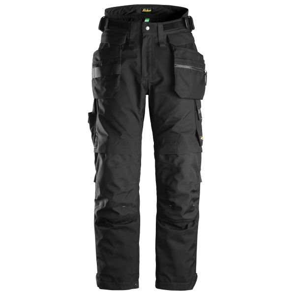 Snickers 6580 FlexiWork Talvihousut musta, GORE-TEX XS
