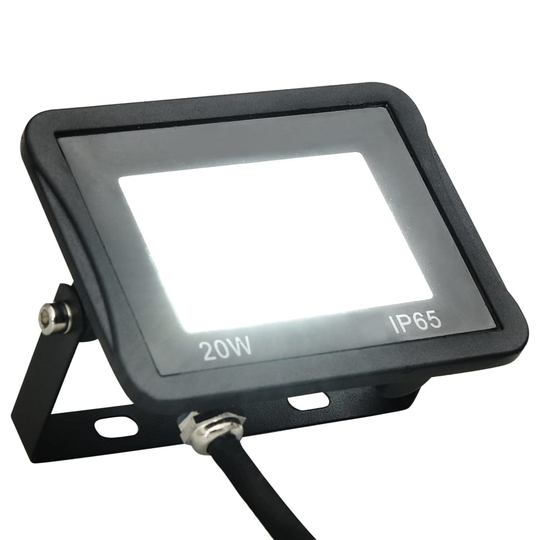 vidaXL LED-valonheitin 20 W kylmä valkoinen