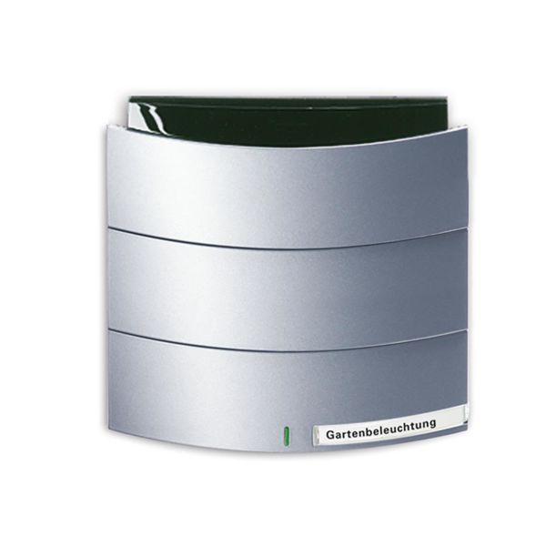 ABB Busch-triton 6320-0-0008 Painike Infrapuna, 1-napainen KNX Maalattu, matta, alumiini