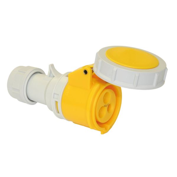 Garo SV 332-4 S Jatkopistorasiat IP67, 4-napainen, 32A Keltainen, 4 h
