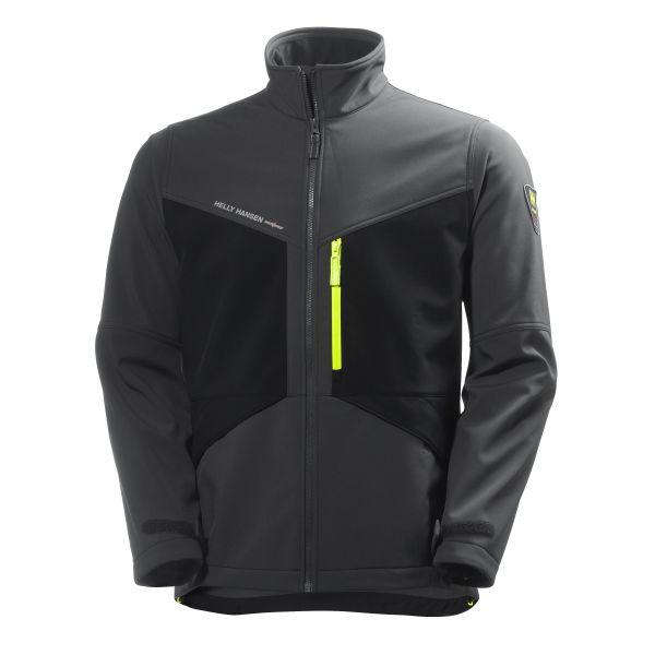 Helly Hansen Workwear Aker Softshelltakki tummanharmaa S