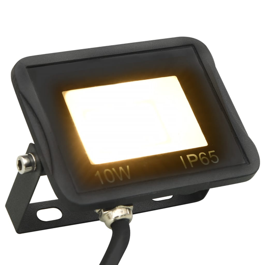 vidaXL LED-valonheitin 10 W lämmin valkoinen