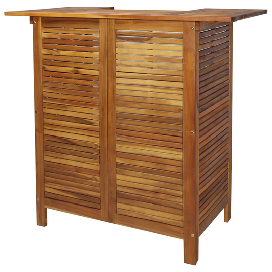 vidaXL Baaripöytä 110x50x105 cm akaasiapuu