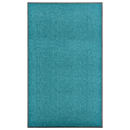 vidaXL Ovimatto pestävä sinivihreä 90x150 cm