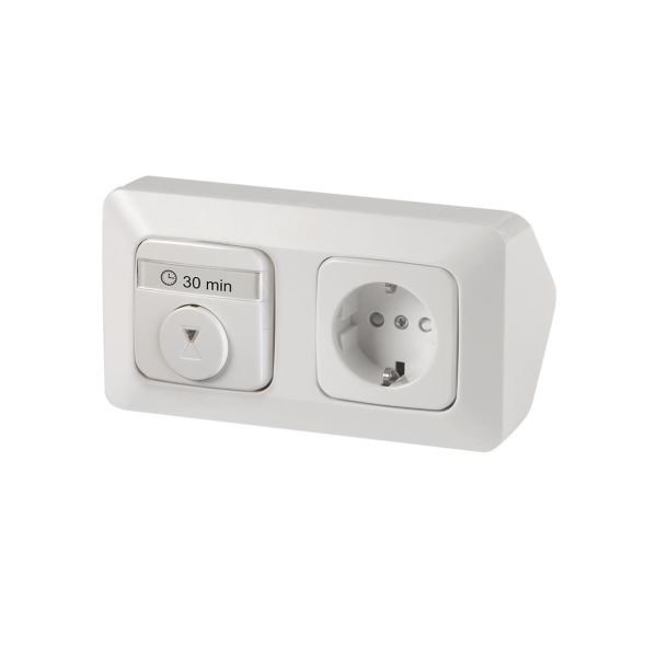 ABB 2TKA00001740 Ajastinsarja 2-osainen, kulmakotelo, pinta-asennus