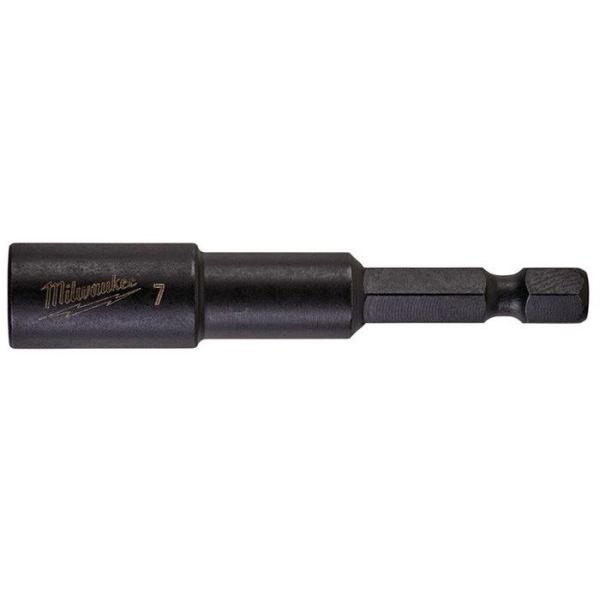 Milwaukee SHOCKWAVE Kuusiohylsy 1/4" kiinnitys 7x65 mm.