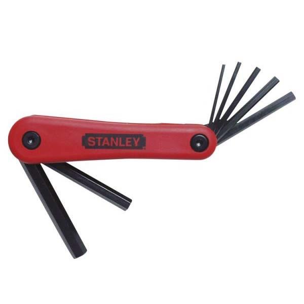 STANLEY 4-69-261 Kuusiokoloavainsarja kokoontaitettava, 7 kpl 1,5-6 mm