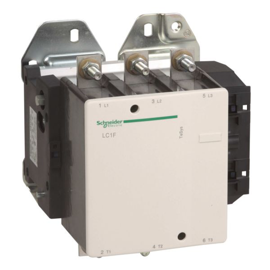 Schneider Electric LC1F500 Kontaktori 3-napainen, ilman käämiä F500