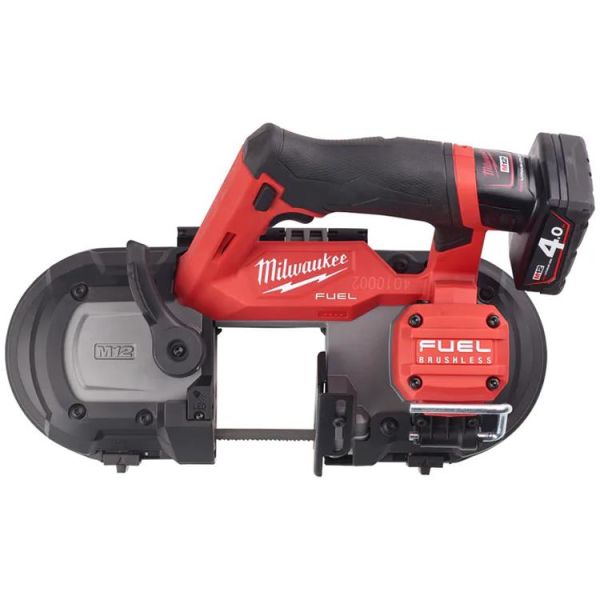Milwaukee M12 FBS64-402C Vannesaha sis. akut ja laturin