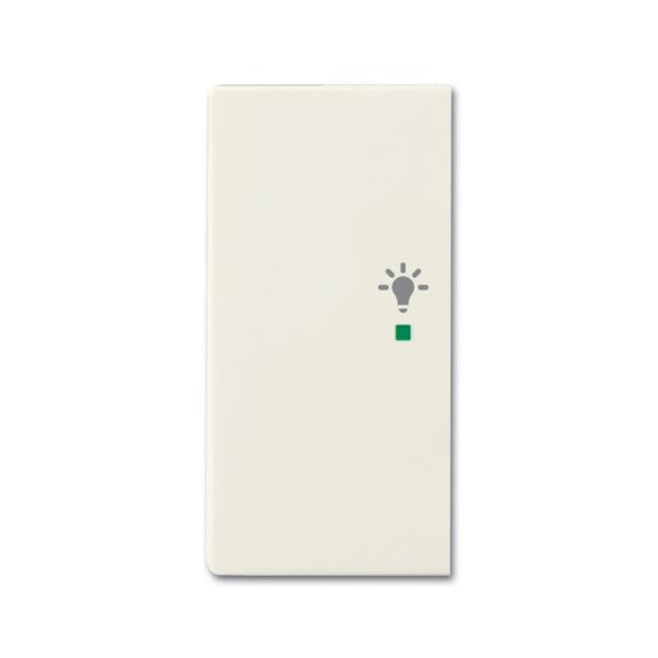 ABB Future Linear 6220-0-0590 Yksiosainen vipupainike valo, chalet-white Vasen