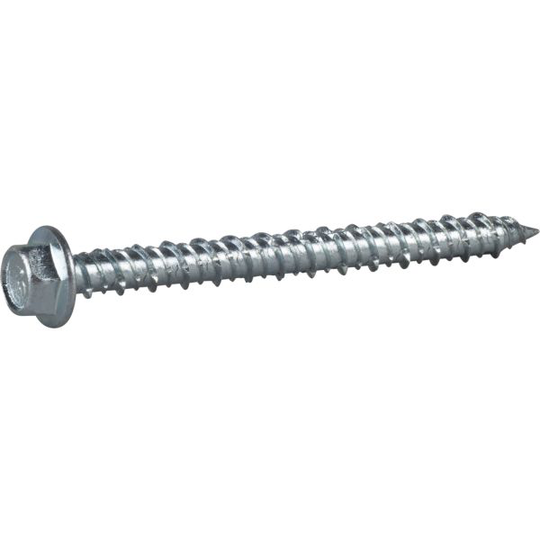 ESSVE ECS-HF Betoniruuvi 7,5(6) mm Ø, HEX, FZB, 10mm 80 mm, 100 kpl