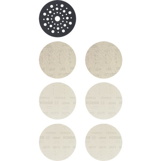 Bosch Expert M480 Hiomaverkkosarja 7 osaa 125 mm