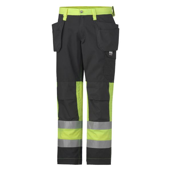 Helly Hansen Workwear Alta Työhousut huomioväri, keltainen/musta C46