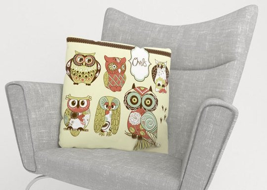 Koristetyyny OWL 2 40x60 cm