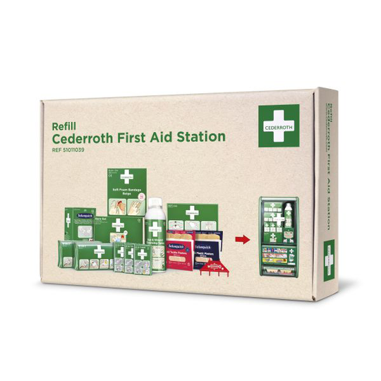 Cederroth 51011039 Täydennyspakkaus Ensiapuasemaan